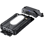 POWERplus Rhebock Solárna powerbanka s dynamom a LED svetlom