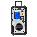 POWERplus Bison Solárne rádio DAB, FM s dynamom, powerbankou a svetlom