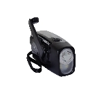 POWERplus Coyote Solárne LED svietidlo s dynamom, FM rádiom a powebankou 3v1