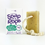 Friendly Soap prírodné mydlo mäta a mak na šnúrke 125 g