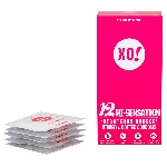 XO Kondóm z prírodného latexu Hi Sensation 12 ks