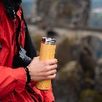 Pandoo Vákuová termoska na čaj s nerezovým sitkom 480 ml