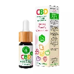 Zelená země CBD kvapky s ovocnou príchuťou 5 percent 10 ml