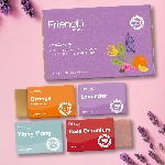 Friendly Soap prírodné mydlo darčeková sada mydiel Floral and Fruity 4x 95g