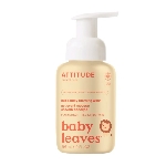 Attitude Detská umývacia pena 2 v 1 Baby leaves s vôňou hruškovej šťavy 295 ml