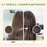 Emblica Prírodná rastlinná farba na vlasy 5.1 svetlo ľadovo gaštanová BIO 100 g
