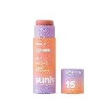Attitude Tónovaný minerální ochranný balzám na rty SPF 15 s vôňou kokosu 8,5g