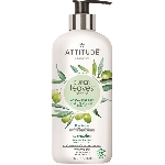 Attitude Prírodné mydlo na ruky Super leaves s detoxikačným účinkom Olivové listy 473 ml