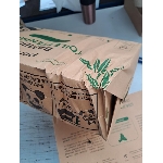 Pandoo Bambusový toaletný papier 3 vrstvový balenie 8 ks poškodený obal